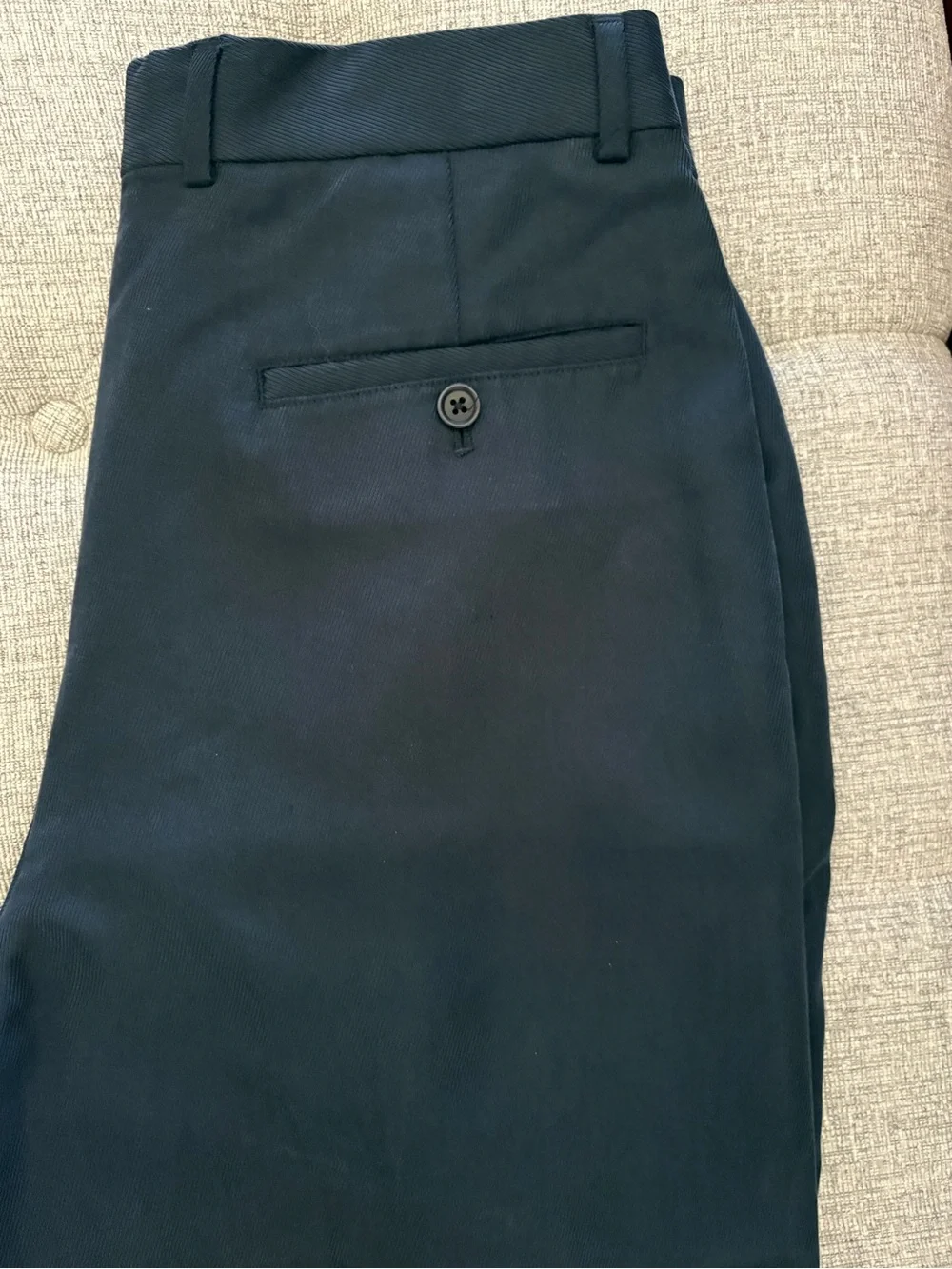 Claiborne Navy Flat-Front Men's Shorts